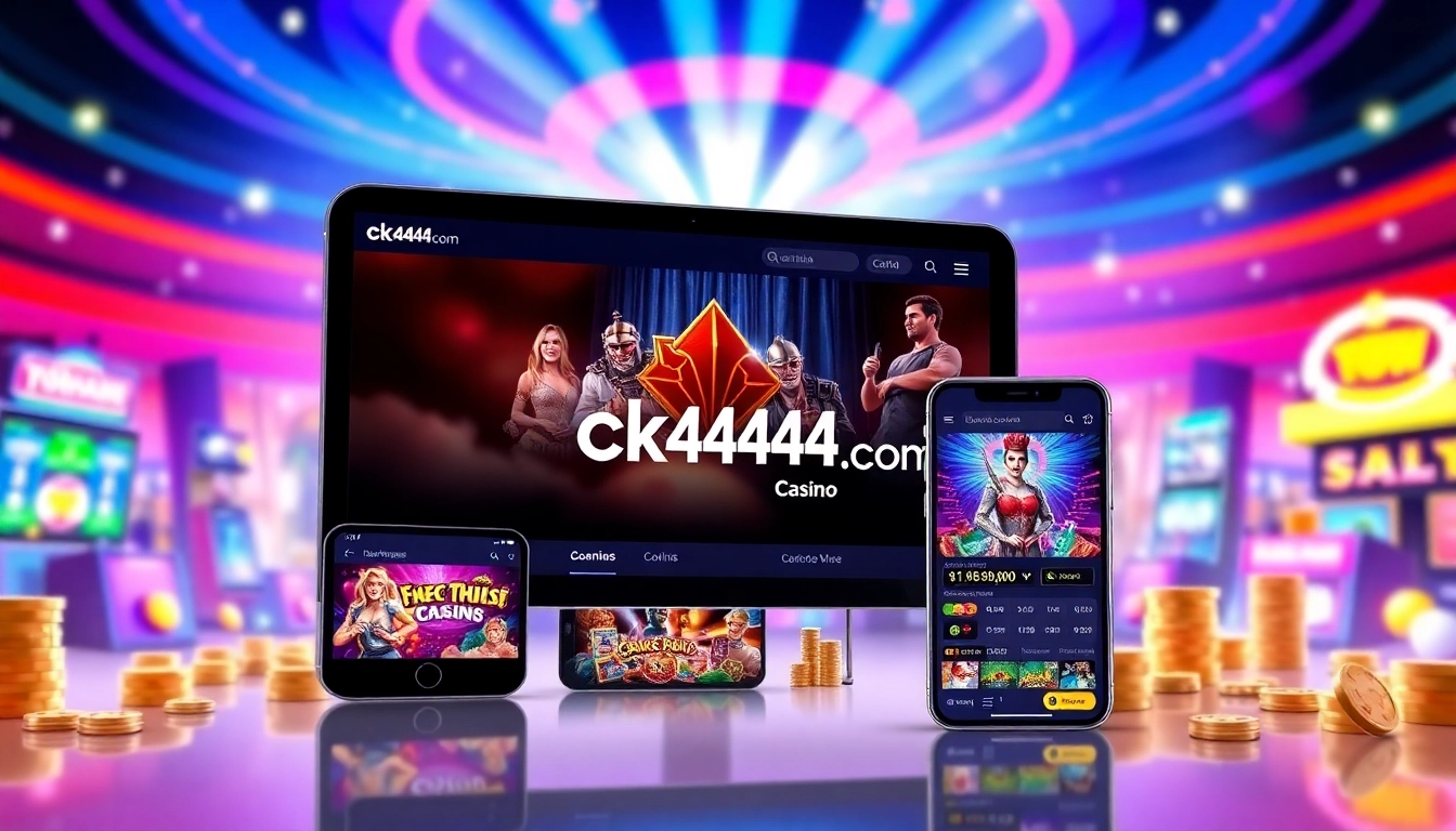 Use ck4444 com app to access top online casino games with secure transactions, featuring vibrant visuals, user-friendly design, and real-time betting action for Bangladesh players.