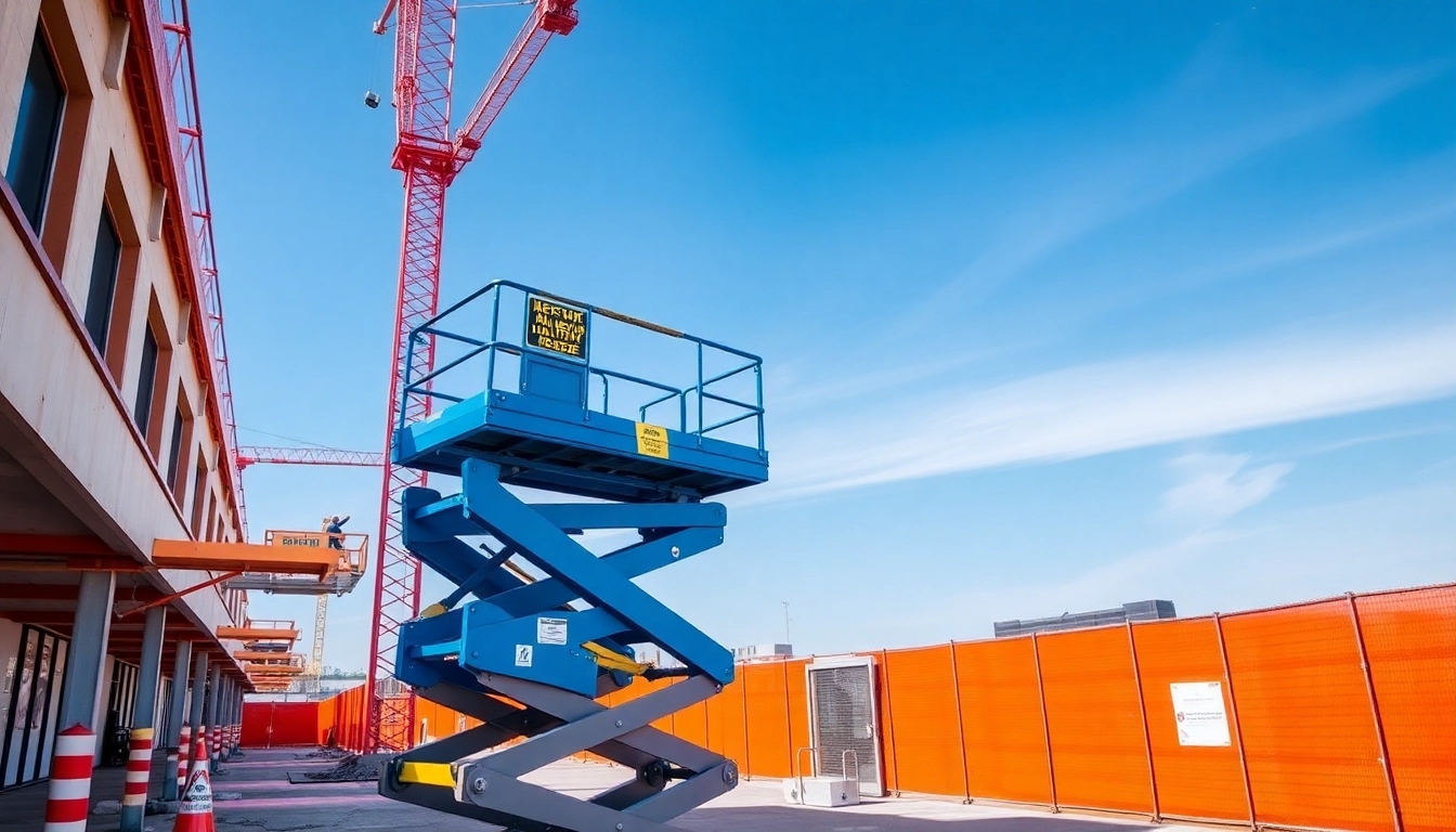 Aerial work platforms rental for professional construction and maintenance projects