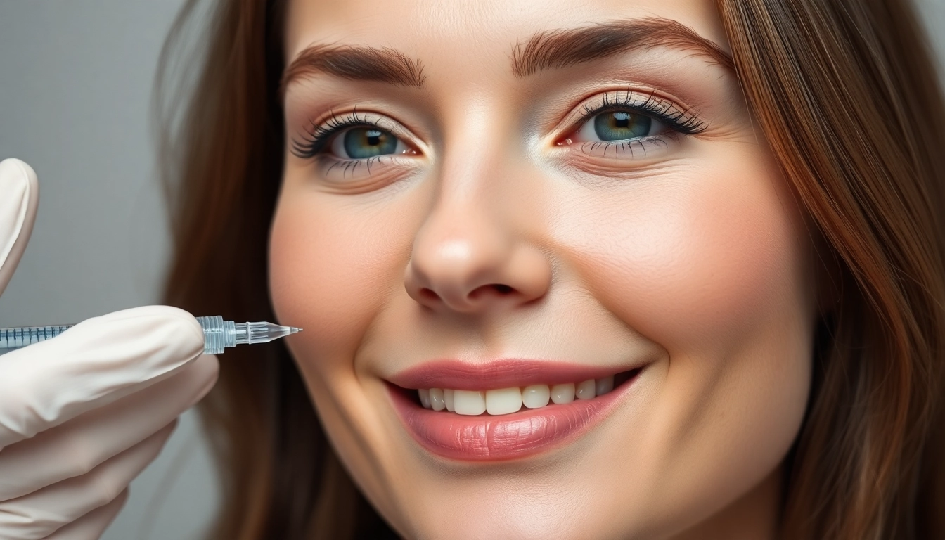 Botox Zürich treatment highlighting a professional injection in a modern clinic setting for youthful skin enhancement