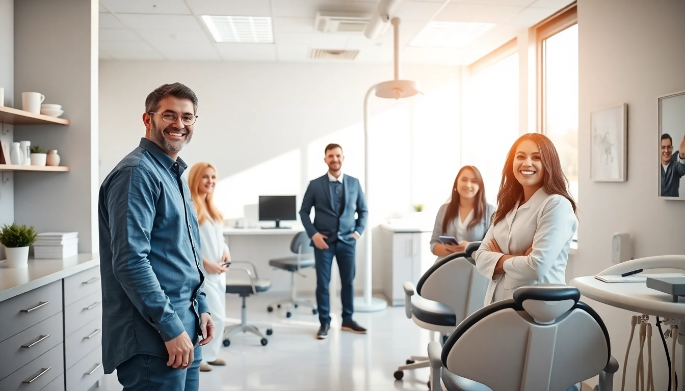 Ventura Bright Dental team providing friendly dental care in clean, modern clinic setting